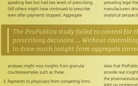 Payments to Doctors: Causal Inferences Require a Closer Look